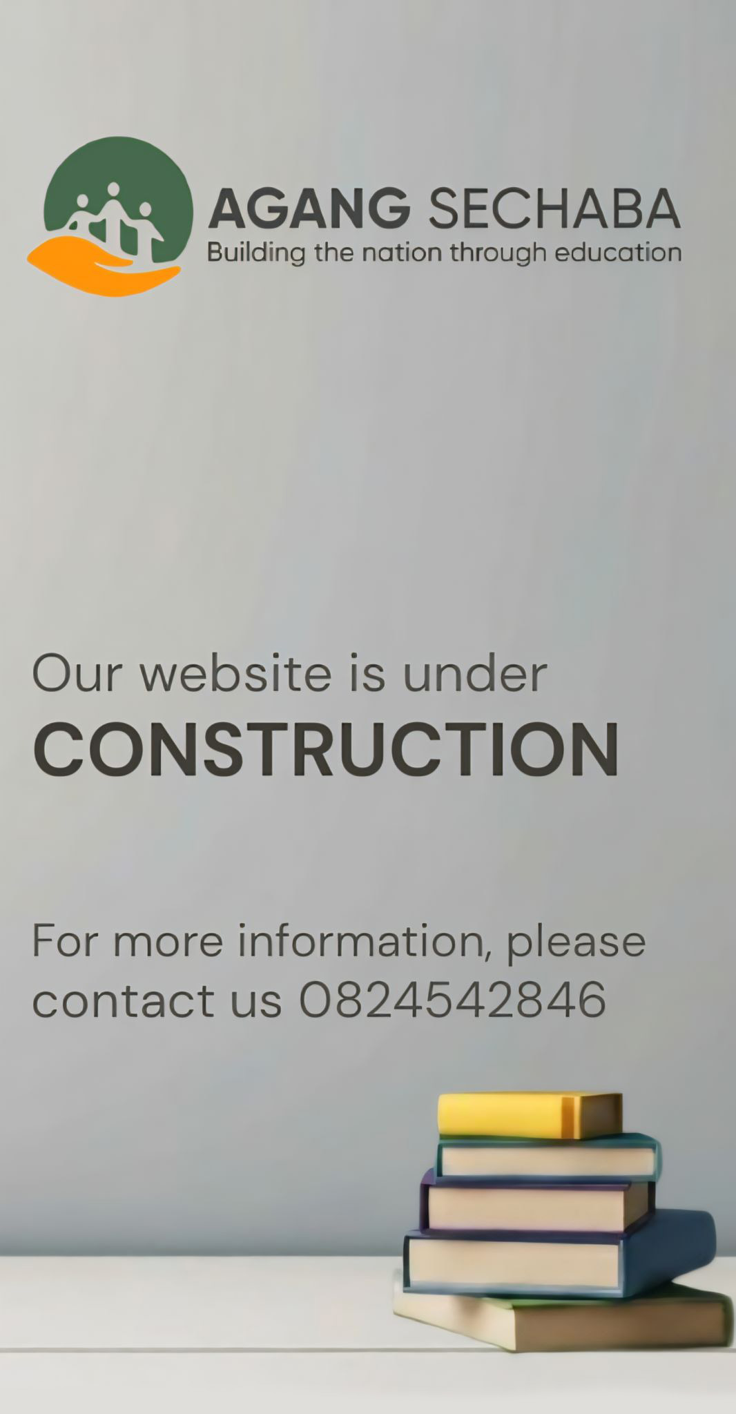 our website is under construction